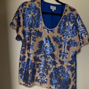 LIMITED EDITION Target x Tracy Reese sequin blouse